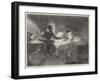 Michael Angelo Attending on His Sick Servant, Urbino-Louis Haghe-Framed Giclee Print
