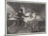Michael Angelo Attending on His Sick Servant, Urbino-Louis Haghe-Mounted Giclee Print