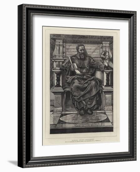 Michael Angelo Buonarroti-Sir Edward John Poynter-Framed Giclee Print