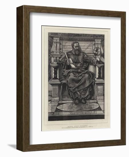 Michael Angelo Buonarroti-Sir Edward John Poynter-Framed Giclee Print