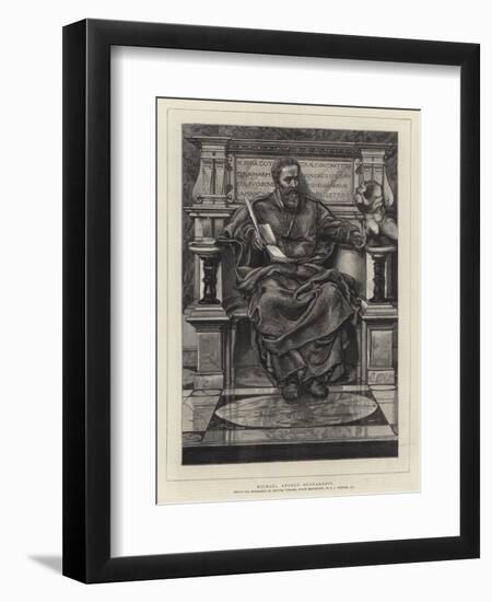 Michael Angelo Buonarroti-Sir Edward John Poynter-Framed Giclee Print