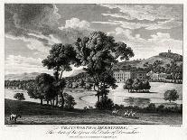 Chatsworth in Derbyshire, the Seat of His Grace the Duke of Devonshire, 1775-Michael Angelo Rooker-Framed Giclee Print