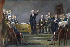 Constitutional Convention-Michael Angelo Wageman-Framed Stretched Canvas