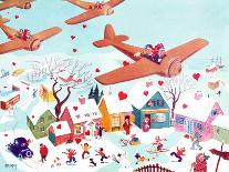 Valentine's  - Jack and Jill, February 1941-Michael Berry-Mounted Giclee Print