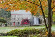 Autumn at the Grist Mill-Michael Blanchette-Photographic Print