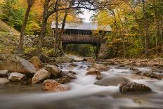 Mossy Rocks on Cascade-Michael Blanchette-Photographic Print