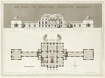 Century Mansion - Home-Michael Broadbent-Giclee Print