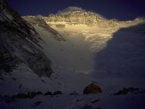 Sunkissed Advanced Basse Camp on Southside of Everest, Nepal-Michael Brown-Photographic Print