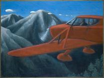 UFOs over the Cascade Mountains-Michael Buhler-Art Print