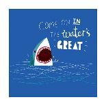 Great Advice Shark-Michael Buxton-Art Print