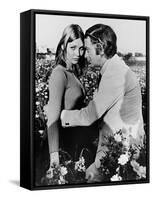 Michael Caine, Janet Agren, Pulp, 1972-null-Framed Stretched Canvas