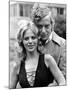 Michael Caine with Britt Ekland-Associated Newspapers-Mounted Photo