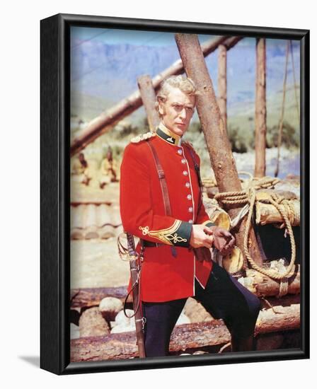 Michael Caine, Zulu (1964)-null-Framed Photo