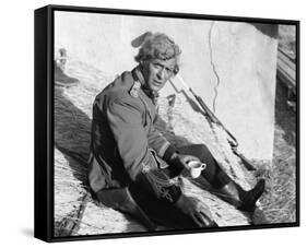 Michael Caine-null-Framed Stretched Canvas