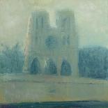 Notre Dame, Paris, 2016-Michael Clark-Framed Stretched Canvas