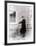 Michael Collins (1870-1922) with His Famous Bicycle-Irish Photographer-Framed Photographic Print