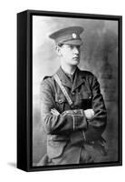 Michael Collins (1890-1922) in the Uniform of the Irish Republican Army, c.1916-Irish Photographer-Framed Stretched Canvas