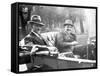 Michael Collins (1890-1922) with Emmet Dalton During the Treaty Discussions in London, 1921-English Photographer-Framed Stretched Canvas