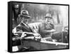 Michael Collins (1890-1922) with Emmet Dalton During the Treaty Discussions in London, 1921-English Photographer-Framed Stretched Canvas