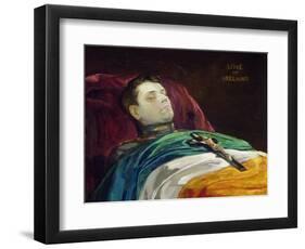 Michael Collins (Love of Ireland), 1922-Sir John Lavery-Framed Premium Giclee Print