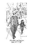 "Guess who's wearing her anniversary funjams, Freddy?" - New Yorker Cartoon-Michael Crawford-Premium Giclee Print
