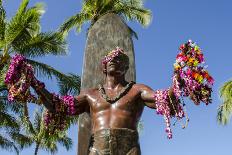 King Kamehameha Statue in Front of Aliiolani Hale (Hawaii State Supreme Court)-Michael DeFreitas-Photographic Print
