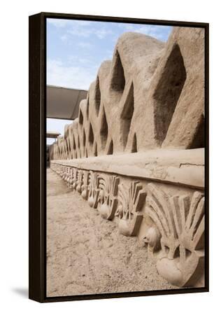 Ruins of Chan Chan Pre-Columbian Archaeological Site Near Trujillo