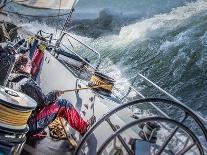 Storm in San Francisco Bay-Michael Delman-Photographic Print