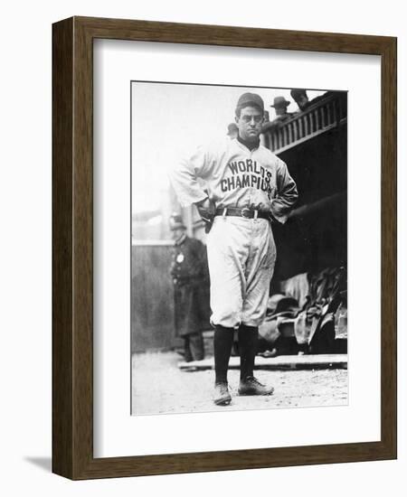 Michael Donlin, NY Giants, Baseball Photo - New York, NY-Lantern Press-Framed Art Print