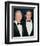 Michael Douglas & Kirk Douglas-null-Framed Photo