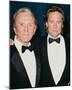 Michael Douglas & Kirk Douglas-null-Mounted Photo