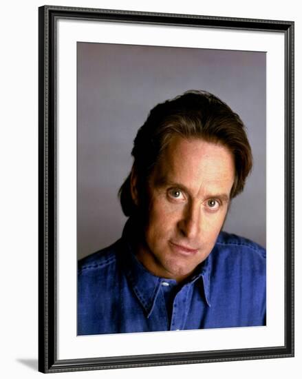 MICHAEL DOUGLAS (photo)-null-Framed Photo