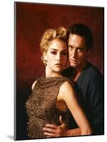 MICHAEL DOUGLAS; SHARON STONE. "Basic Instinct" [1992], directed by PAUL VERHOEVEN.-null-Mounted Photographic Print