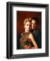 MICHAEL DOUGLAS; SHARON STONE. "Basic Instinct" [1992], directed by PAUL VERHOEVEN.-null-Framed Photographic Print