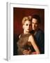 MICHAEL DOUGLAS; SHARON STONE. "Basic Instinct" [1992], directed by PAUL VERHOEVEN.-null-Framed Photographic Print