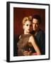 MICHAEL DOUGLAS; SHARON STONE. "Basic Instinct" [1992], directed by PAUL VERHOEVEN.-null-Framed Photographic Print