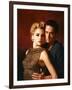 MICHAEL DOUGLAS; SHARON STONE. "Basic Instinct" [1992], directed by PAUL VERHOEVEN.-null-Framed Photographic Print