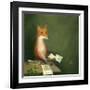 Michael Drayton Writing Poly-Olbion-DD McInnes-Framed Art Print