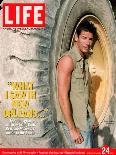 Extreme Makeover Host Ty Pennington on Location in post-Katrina Ravaged South, March 24, 2006-Michael Edwards-Mounted Photographic Print