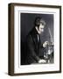 Michael Faraday, British chemist and physicist, c1845-J Cook-Framed Giclee Print