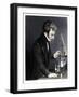 Michael Faraday, British chemist and physicist, c1845-J Cook-Framed Giclee Print