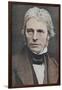 Michael Faraday, British Physicist and Chemist, Mid 19th Century-null-Framed Giclee Print