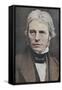 Michael Faraday, British Physicist and Chemist, Mid 19th Century-null-Framed Stretched Canvas