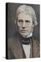 Michael Faraday, British Physicist and Chemist, Mid 19th Century-null-Stretched Canvas