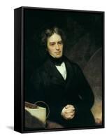 Michael Faraday, English Chemist and Physicist, 1842-Thomas Phillips-Framed Stretched Canvas