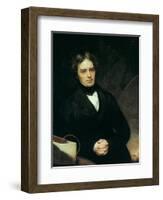 Michael Faraday, English Chemist and Physicist, 1842-Thomas Phillips-Framed Giclee Print