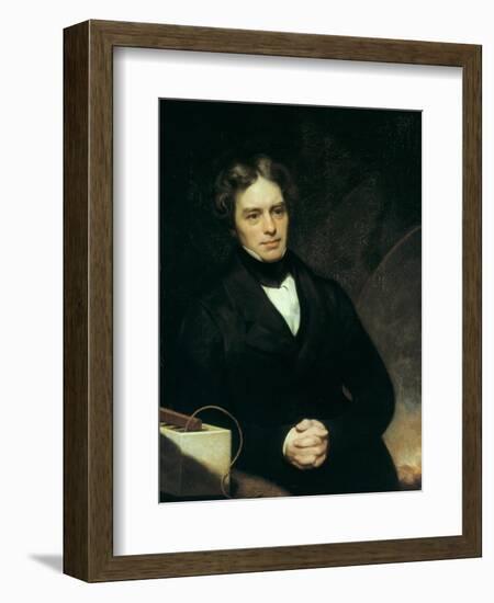 Michael Faraday, English Chemist and Physicist, 1842-Thomas Phillips-Framed Giclee Print