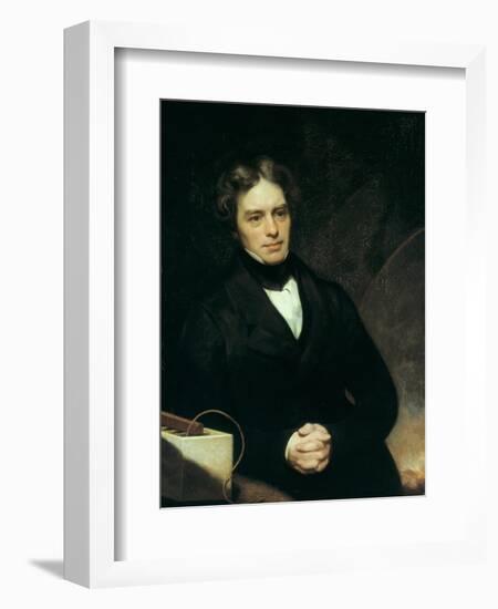 Michael Faraday, English Chemist and Physicist, 1842-Thomas Phillips-Framed Giclee Print