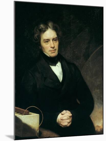 Michael Faraday, English Chemist and Physicist, 1842-Thomas Phillips-Mounted Premium Giclee Print