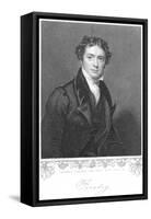 Michael Faraday, English Chemist and Physicist, 19th Century-Henry William Pickersgill-Framed Stretched Canvas